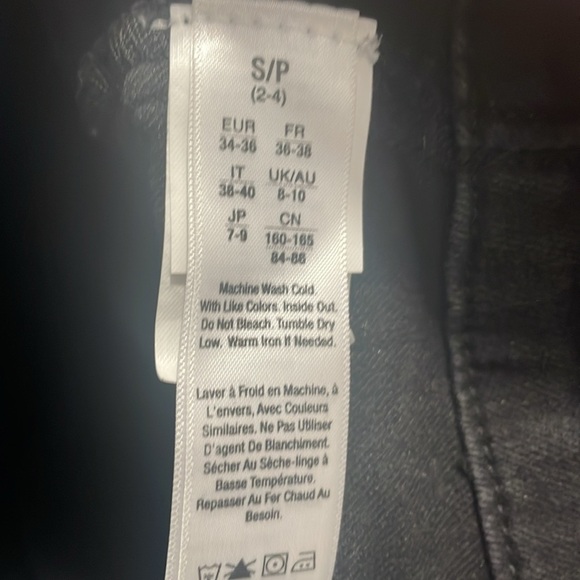 SPANX BLACK JEANS SIZE SMALL (2-4) - Picture 6 of 8